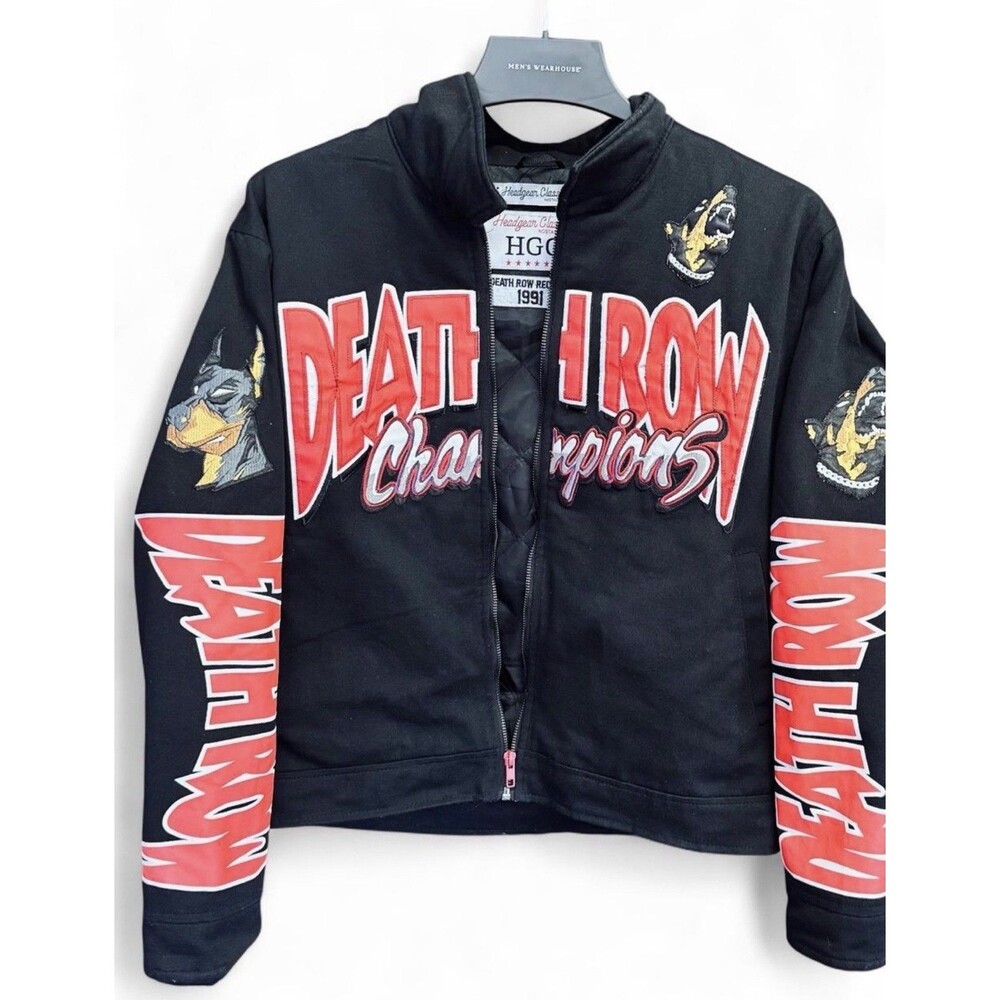 Varsity Jacket Headgear Classics DeathRow Champions 1991  Embroidered-Small